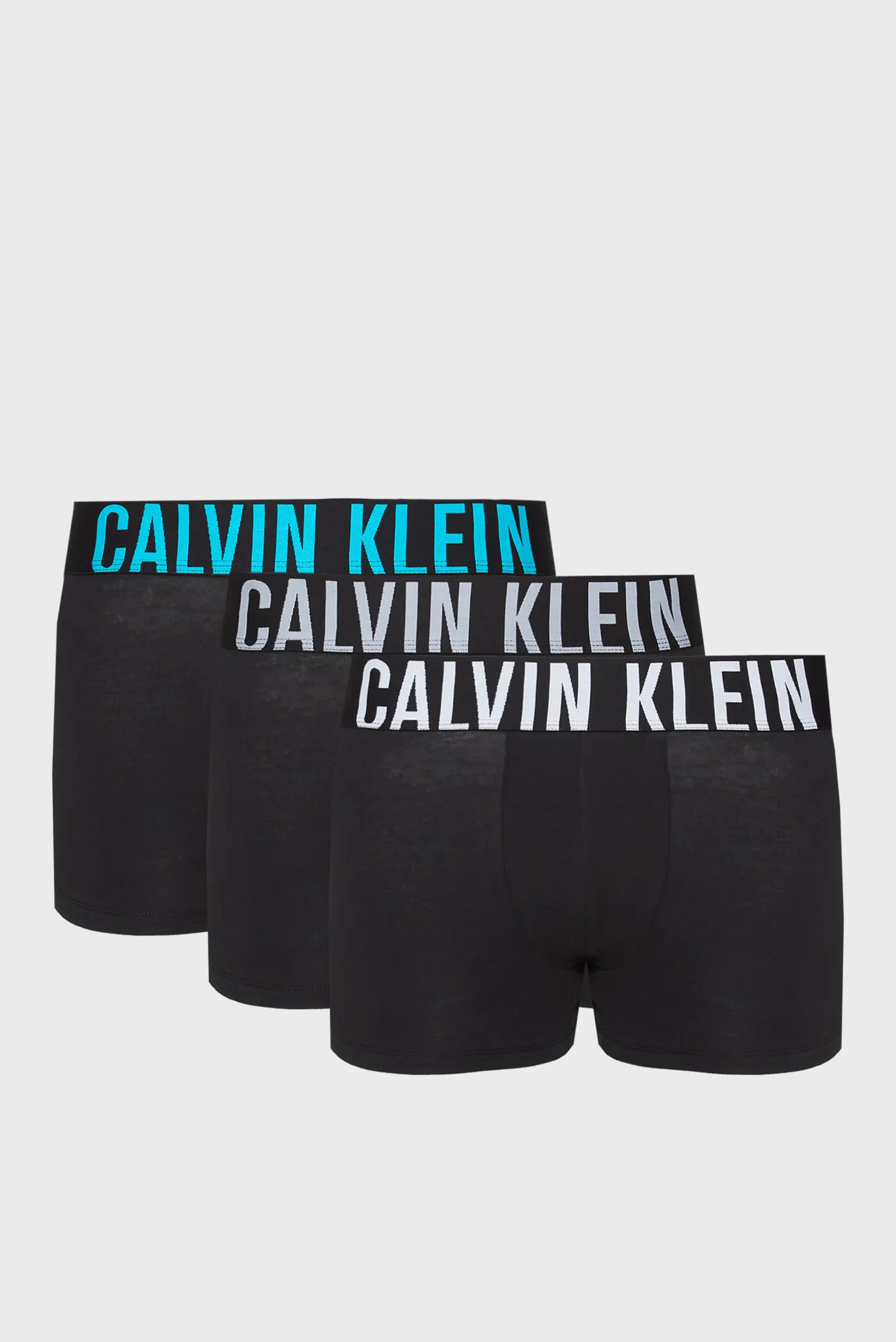 Мужские черные боксеры (3 шт) TRUNK 1