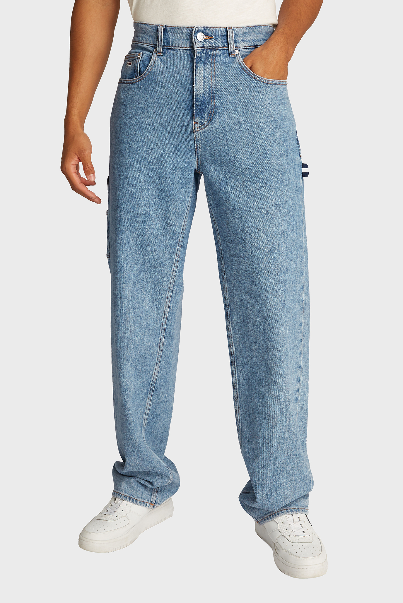 Мужские голубые джинсы JAIMIE Голубой 36-32 Tommy Jeans DM0DM21326 Мужские голубые джинсы JAIMIE Голубой 36-32 Tommy Jeans DM0DM21326