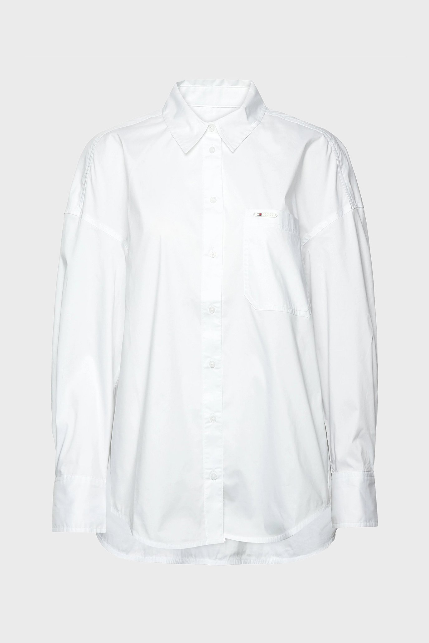 Женская белая рубашка TJW OVS COTTON 1