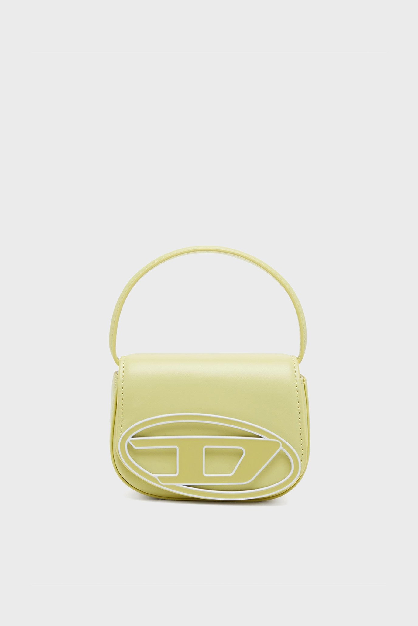 Жіноча жовта шкіряна сумка 1DR XS 1