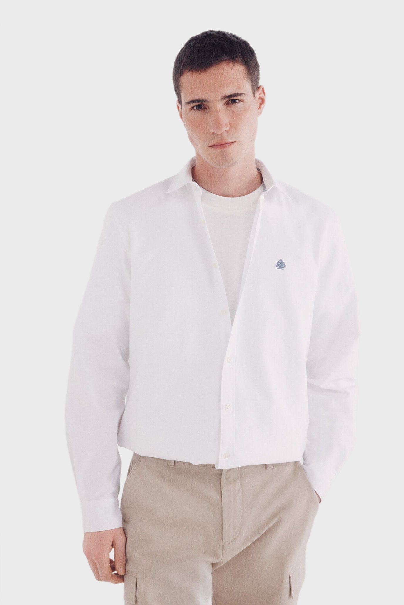 Мужская белая рубашка Oxford Белый XXL SPRINGFIELD 279930 Мужская белая рубашка Oxford Белый XXL SPRINGFIELD 279930