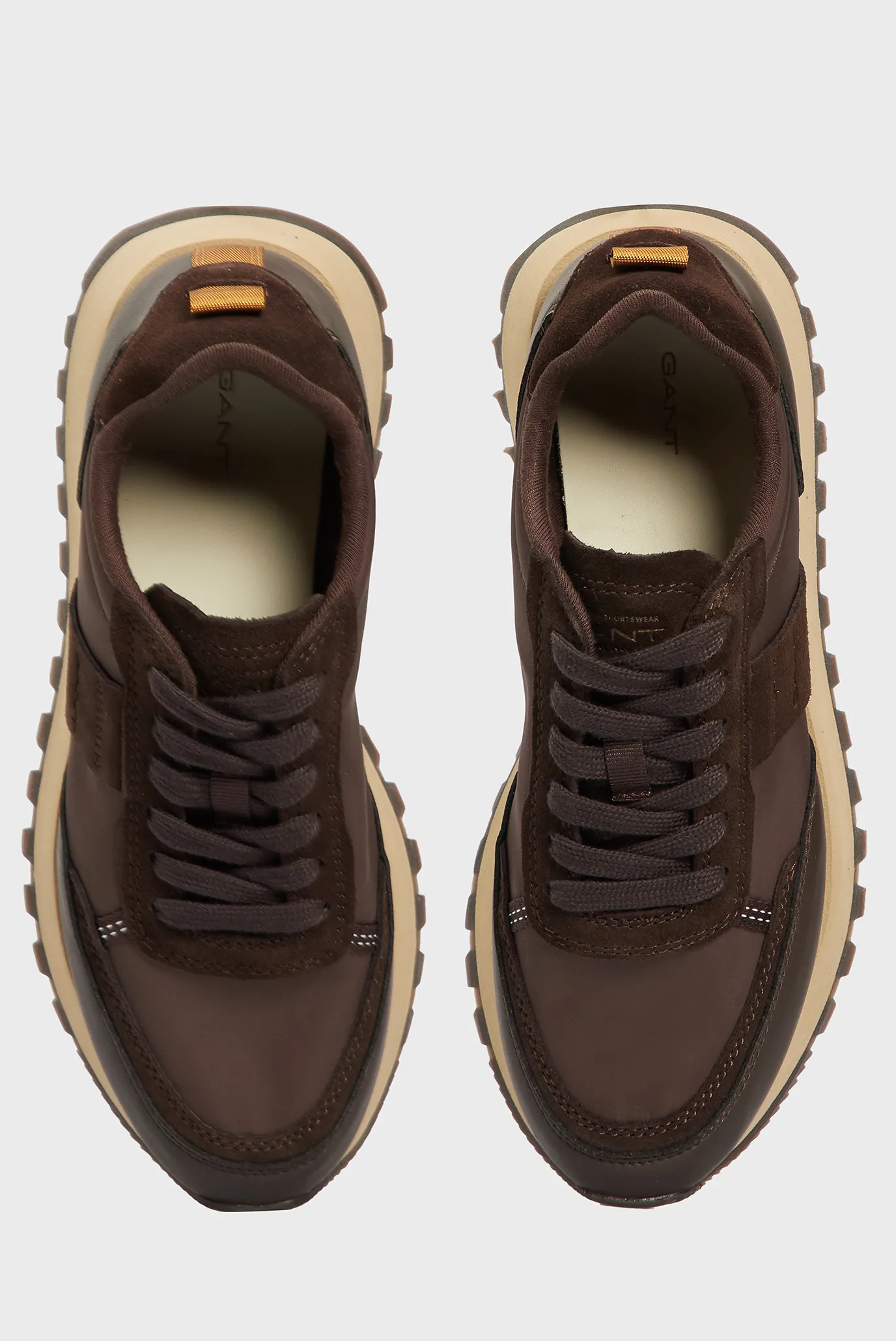 ☆M☆ Жіночі коричневі кросівки Caffay Gant 29533668 — MD-Fashion