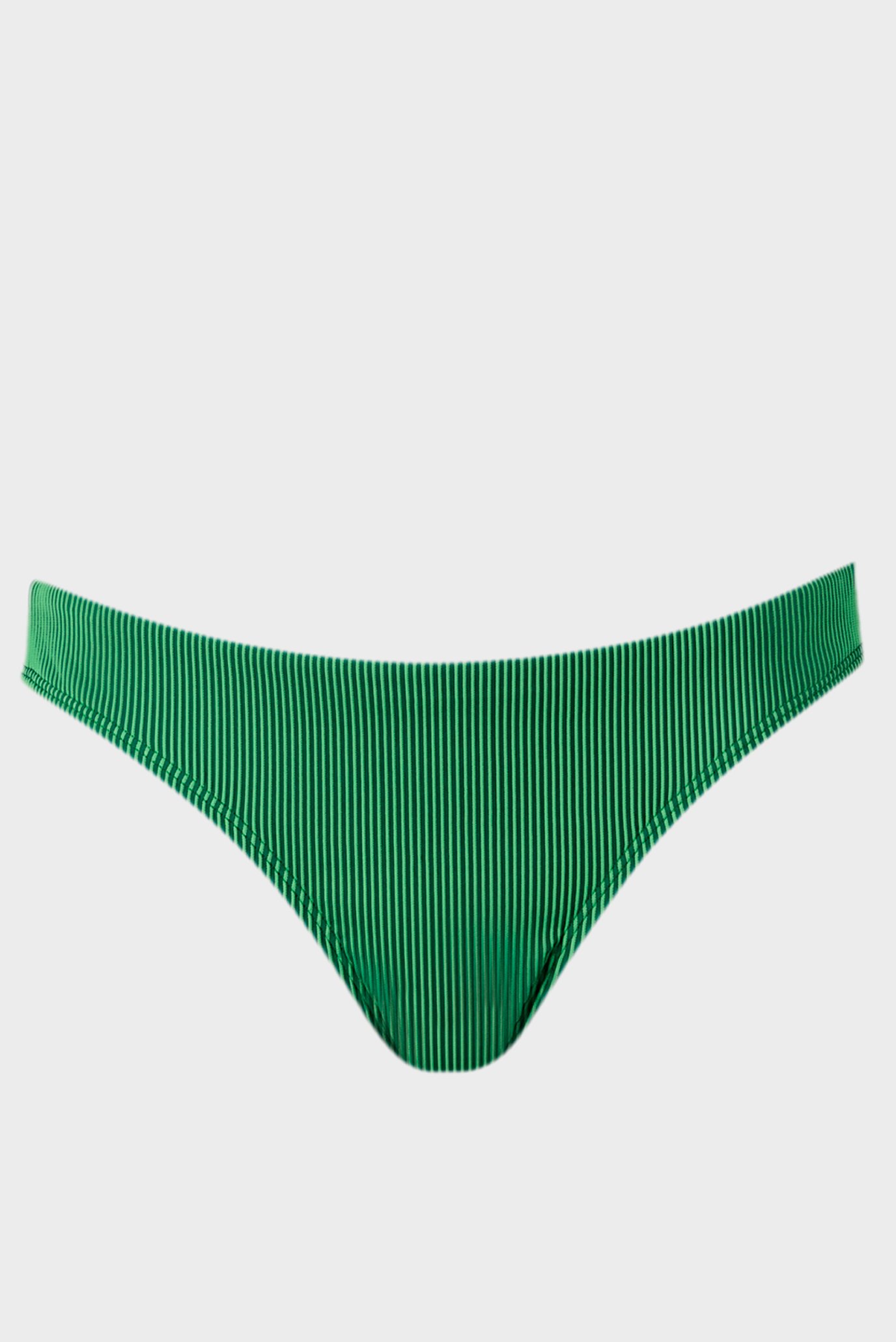 Женские зеленые трусики от купальника PUMA Swim Women Ribbed Brazi 1