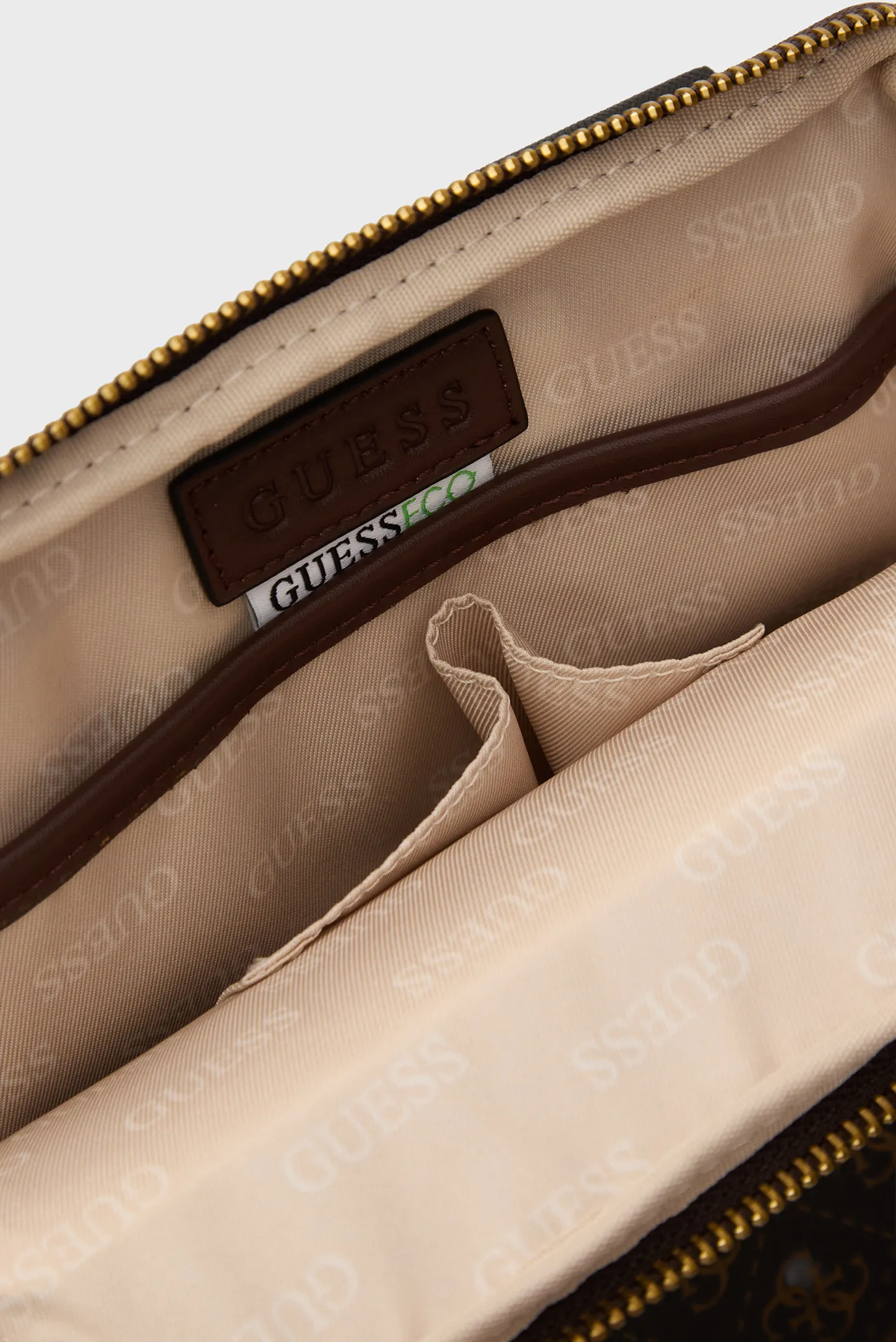 Мужская коричневая сумка с узором MILANO 2