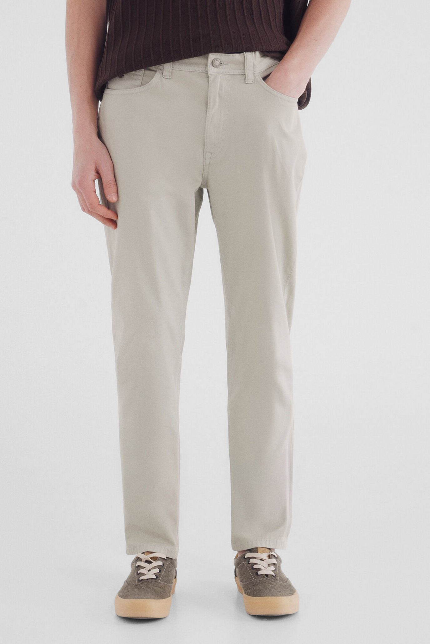Мужские бежевые брюки Slim fit Бежевый 28 SPRINGFIELD 399335 Мужские бежевые брюки Slim fit Бежевый 28 SPRINGFIELD 399335