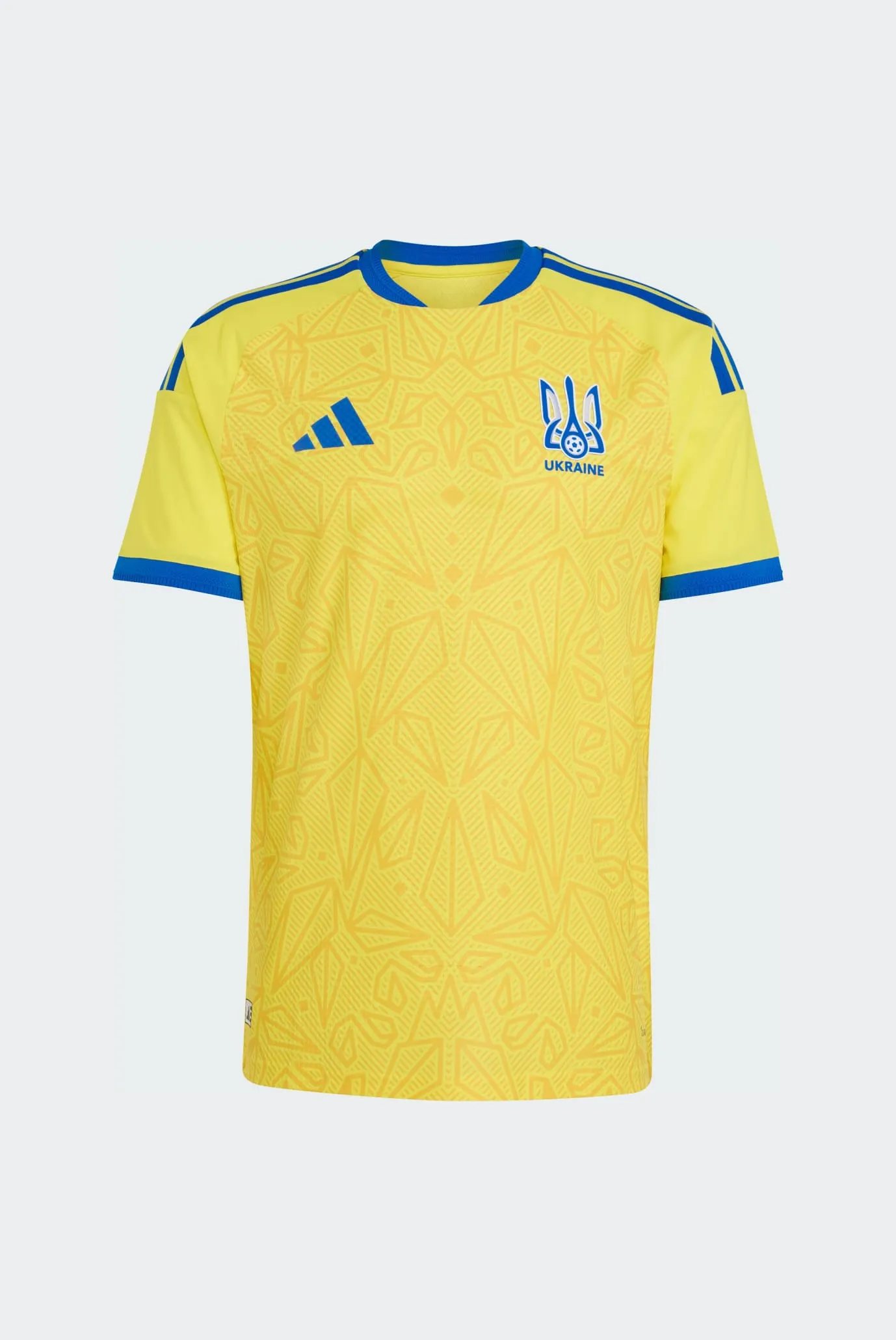 Мужская желтая футболка с узором Ukraine 26 Authentic 1