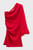 Женское красное платье