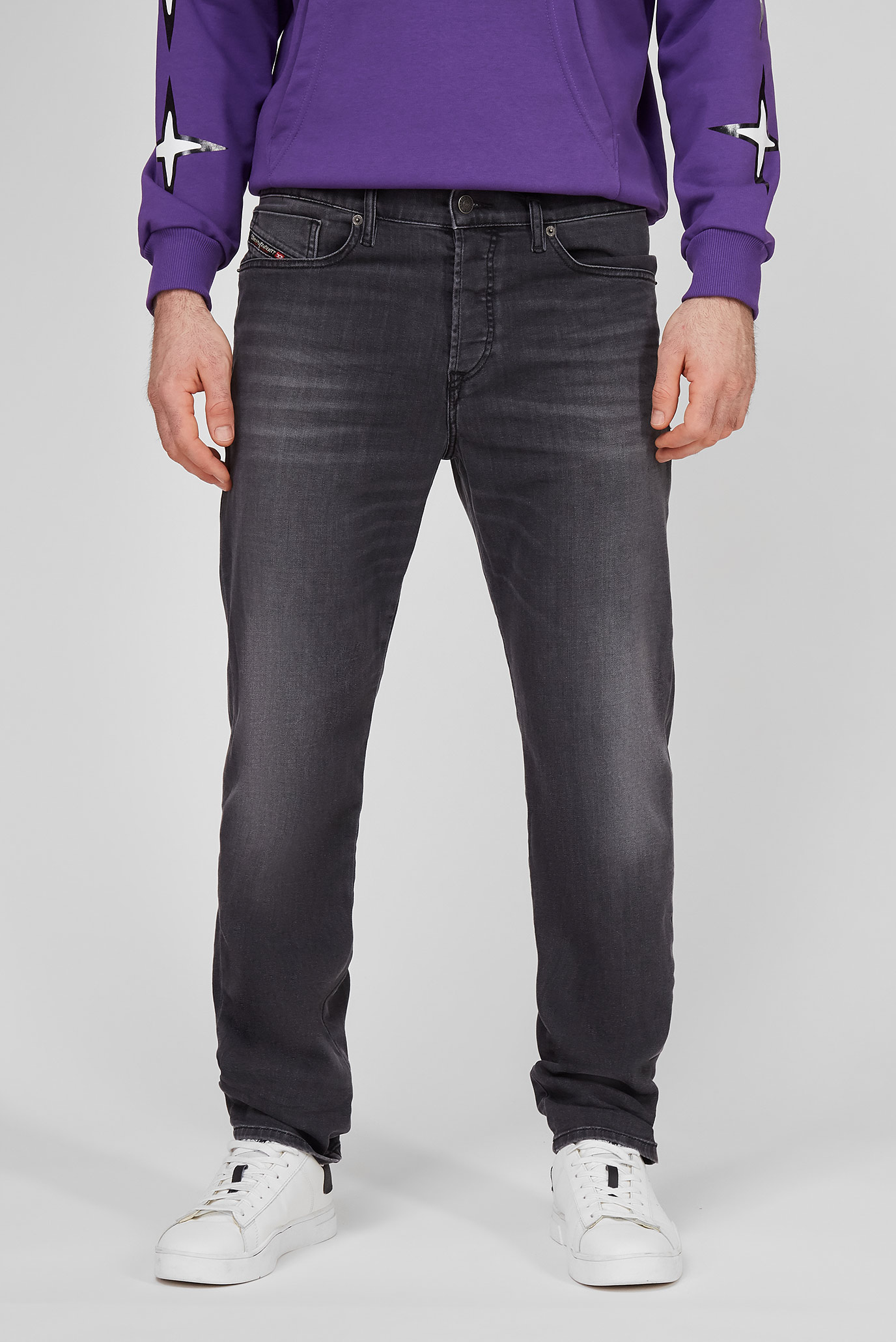 Мужские серые джинсы D-FINING L.32 TROUSERS 1