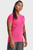 Женская розовая футболка UA HG Armour SS