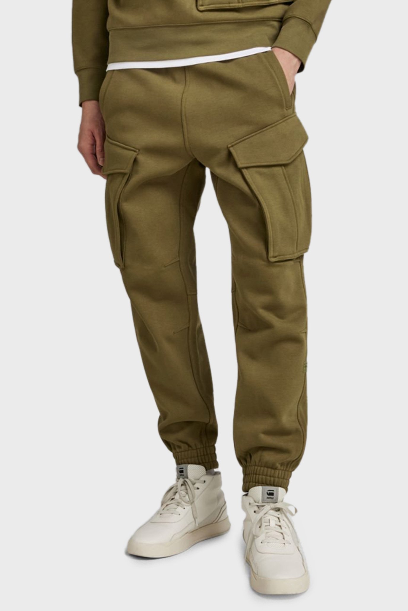 Мужские зеленые спортивные брюки Cargo 1