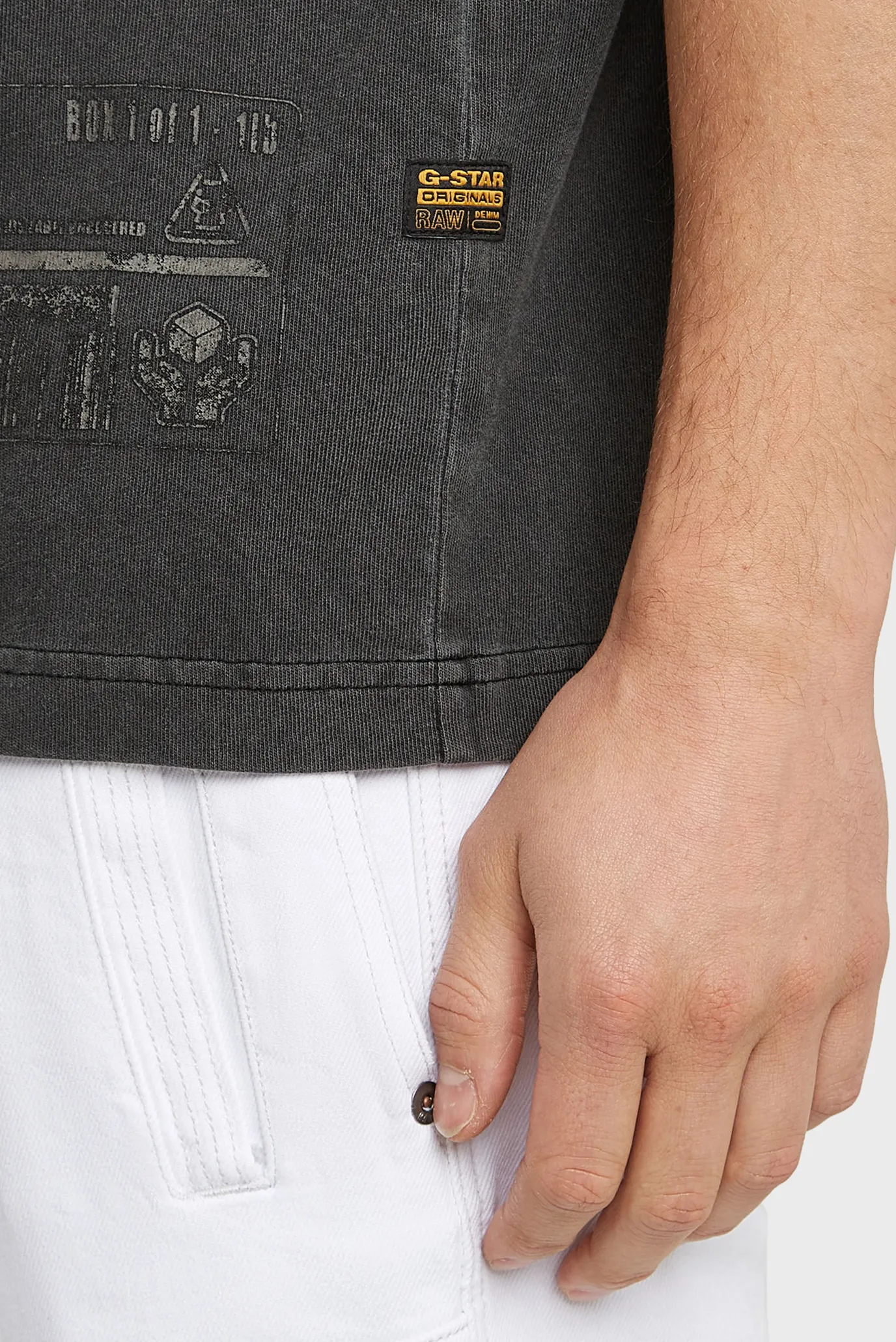 Чоловіча чорна футболка Shipping 4