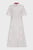 Женское белое платье с узором MONOTYPE STP S/S MIDI SHIRTDRESS
