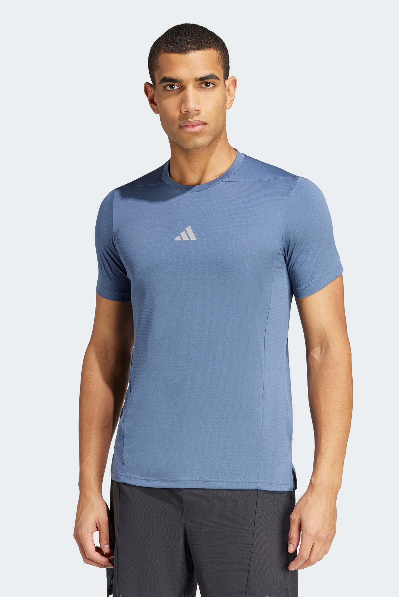 Мужская синяя футболка Designed for Training HIIT Workout HEAT.RDY 1