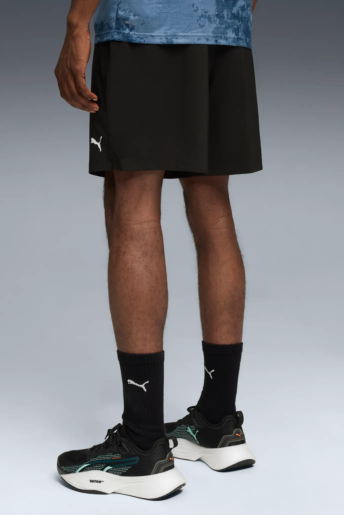 Чоловічі чорні шорти TRAIN ALL DAY Foundations 7