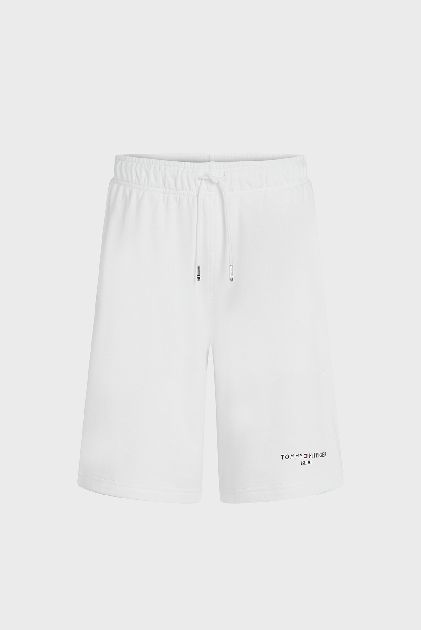 Мужские белые шорты SMALL TOMMY LOGO SWEATSHORTS 1