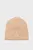 Чоловіча персикова шапка EMBLEM PATCH