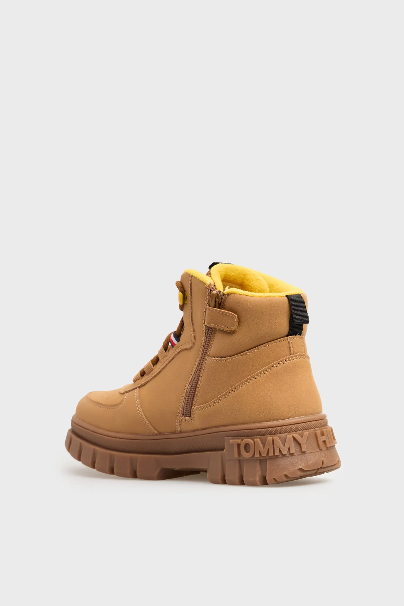 Детские рыжие ботинки LACE-UP 5