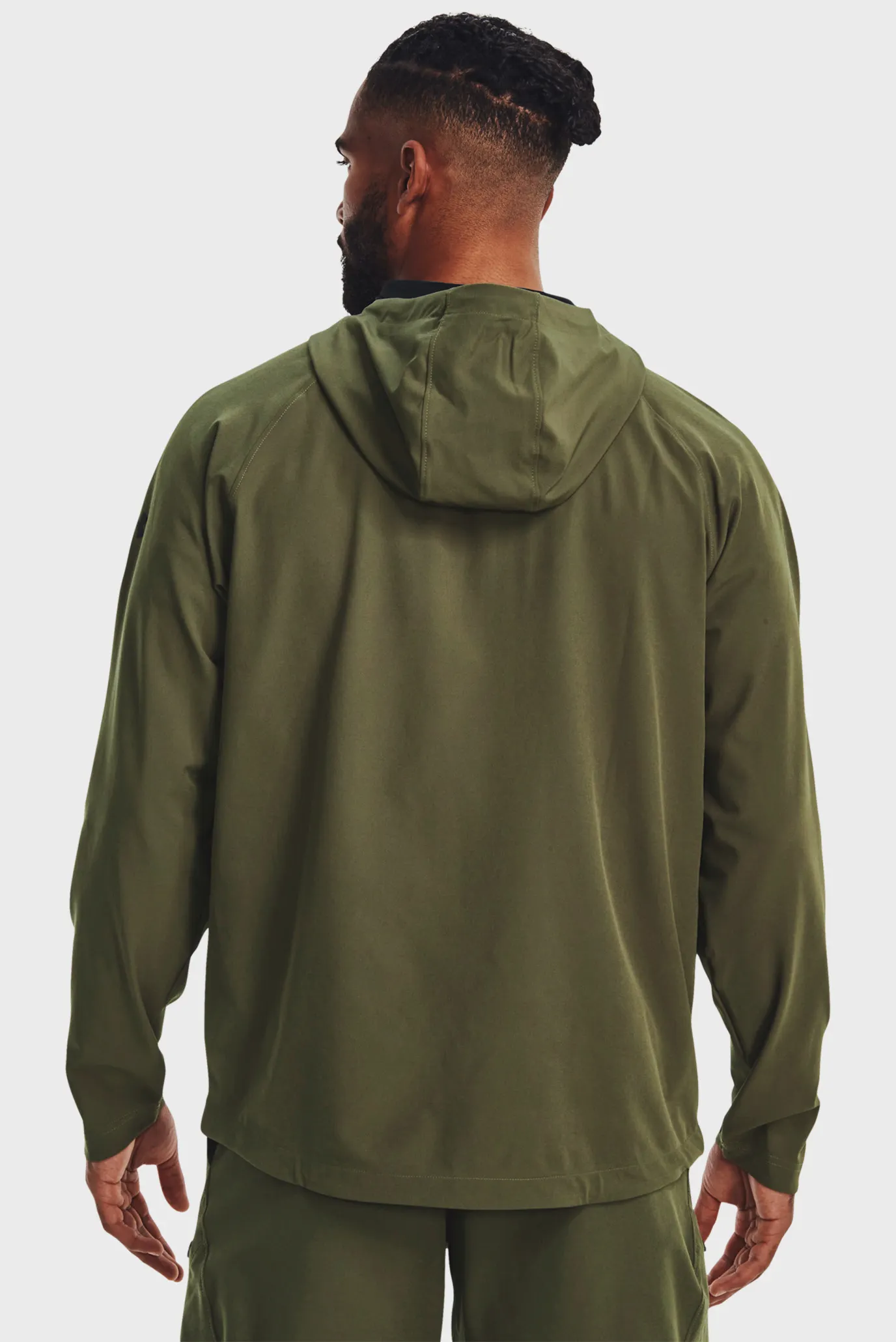 Чоловіча оливкова вітровка UA Unstoppable Jacket 3
