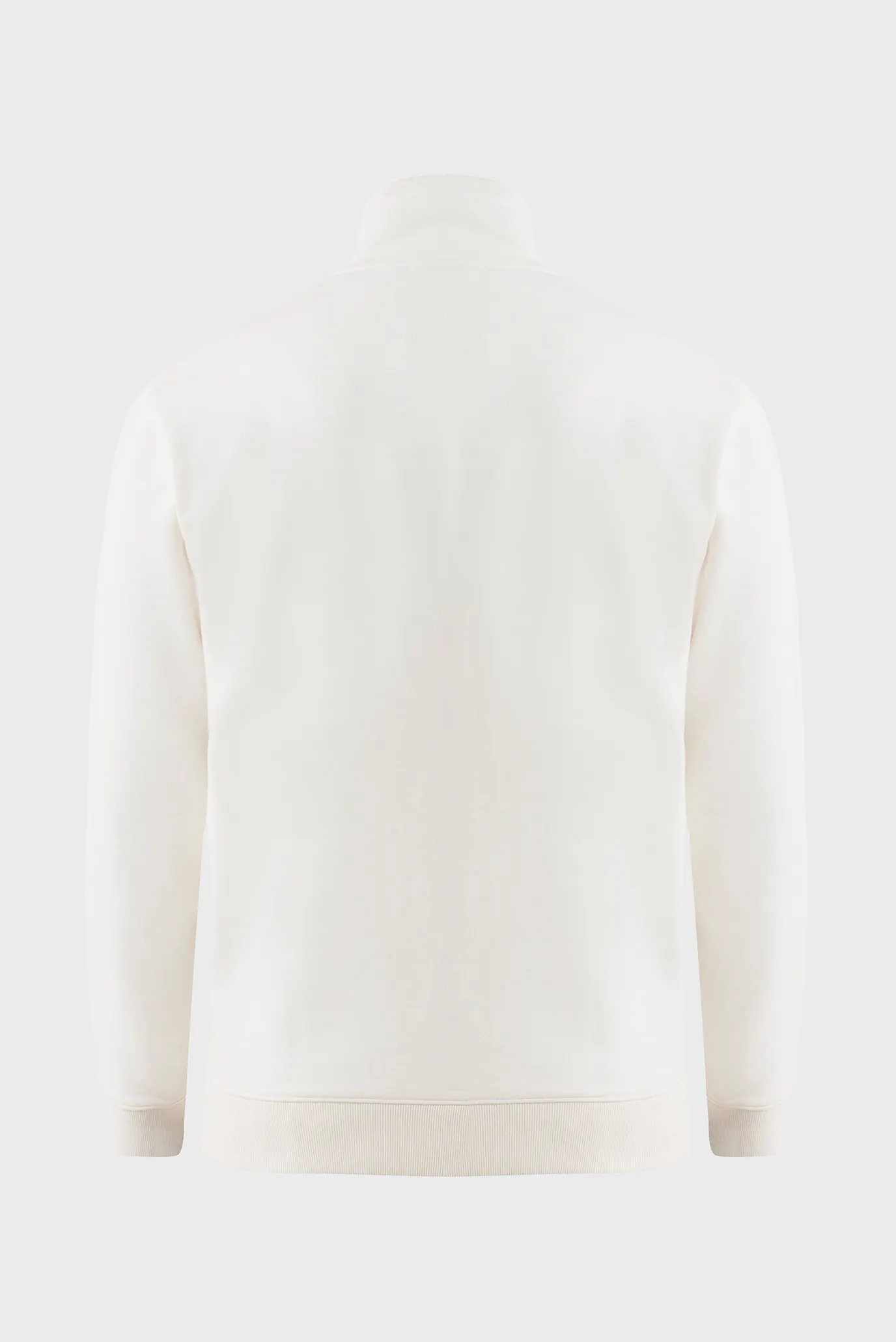 Мужская белая кофта High neck sweater with zipper 6