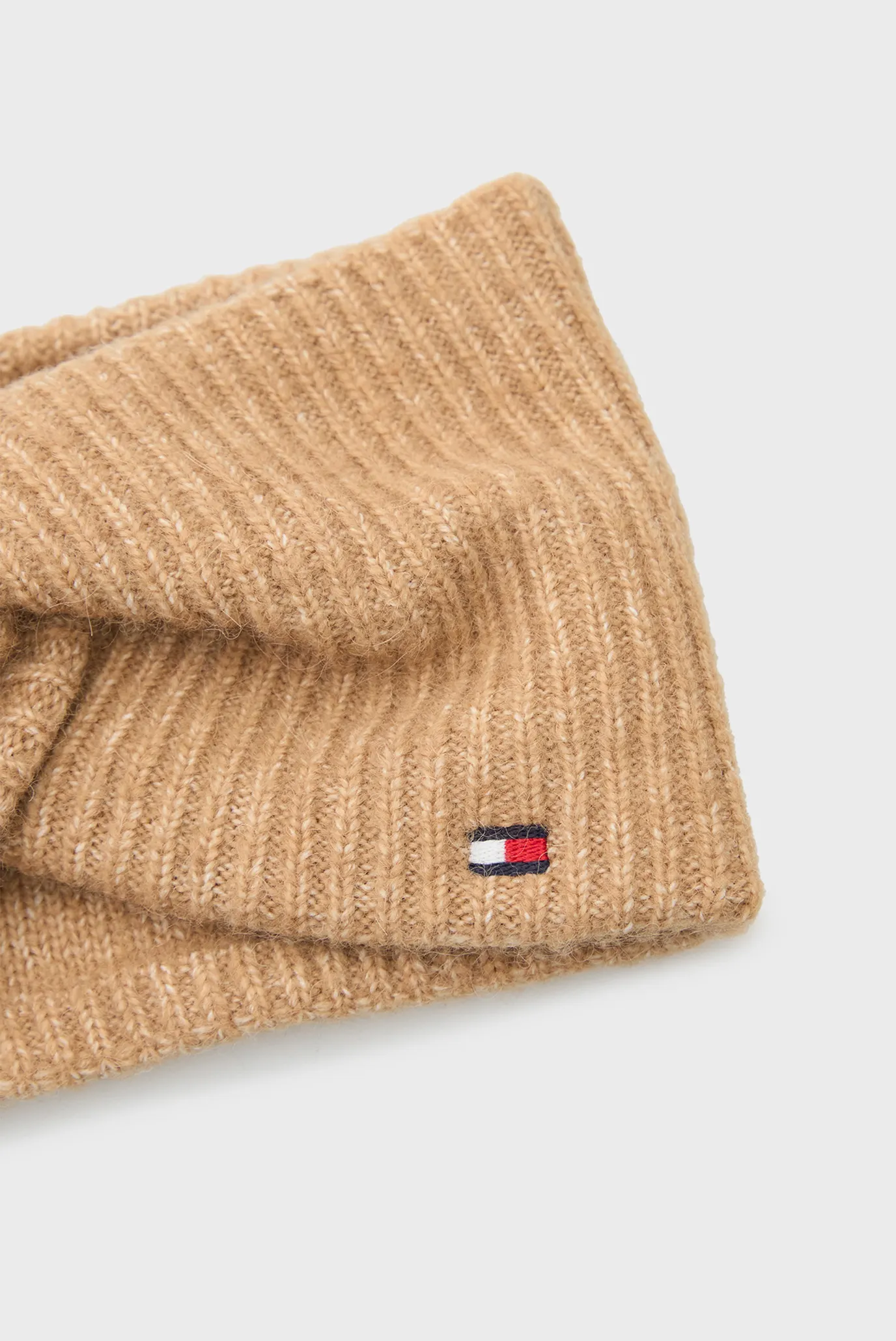 Женская бежевая повязка FLUFFY 4