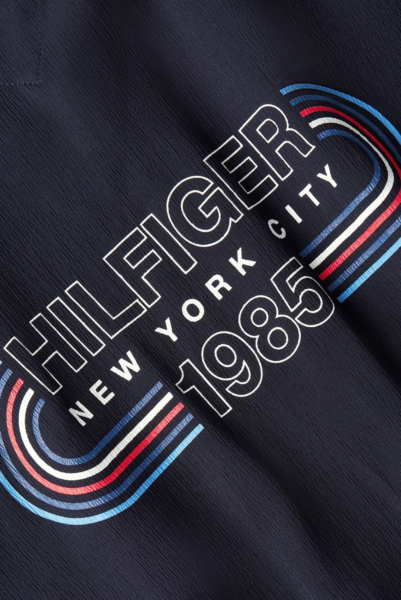 Женский темно-синий бомбер RIB TRIM LS ZIP TOP 5