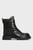 Женские черные кожаные ботинки Bridgetown