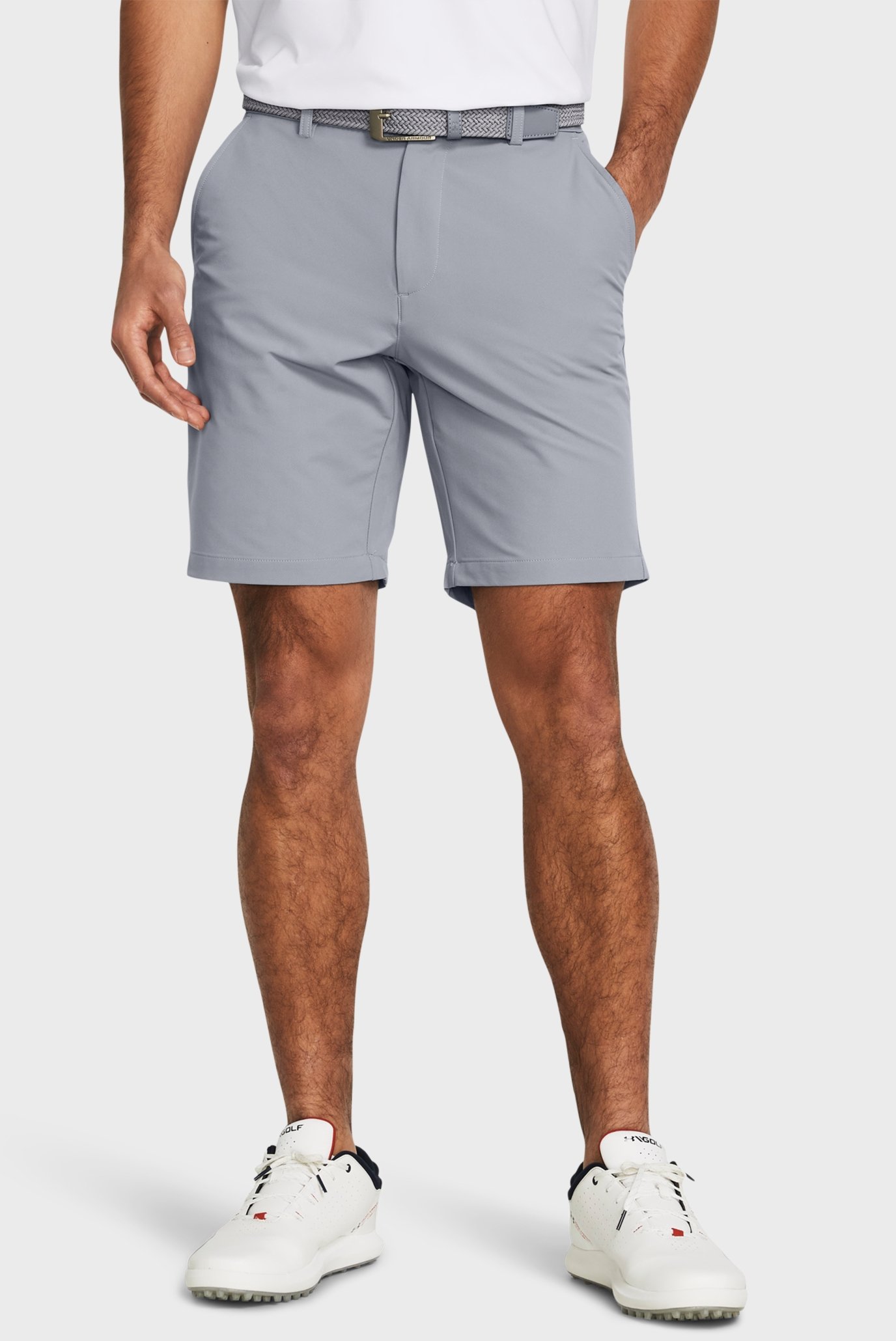 Мужские серые шорты UA Matchplay Tapered Short 1