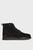 Чоловічі чорні замшеві черевики