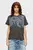 Жіноча темно-сіра футболка T-PASSA