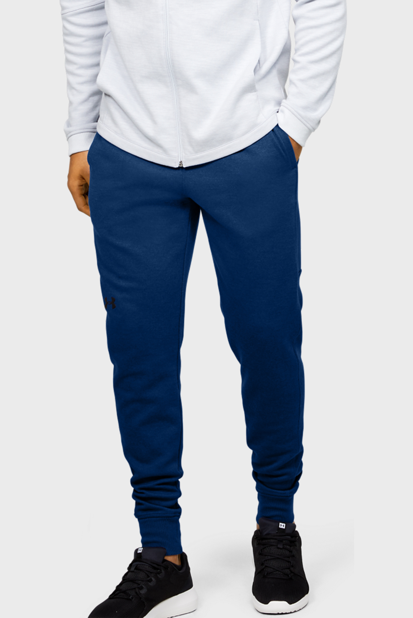 Чоловічі сині спортивні штани DOUBLE KNIT JOGGER 1