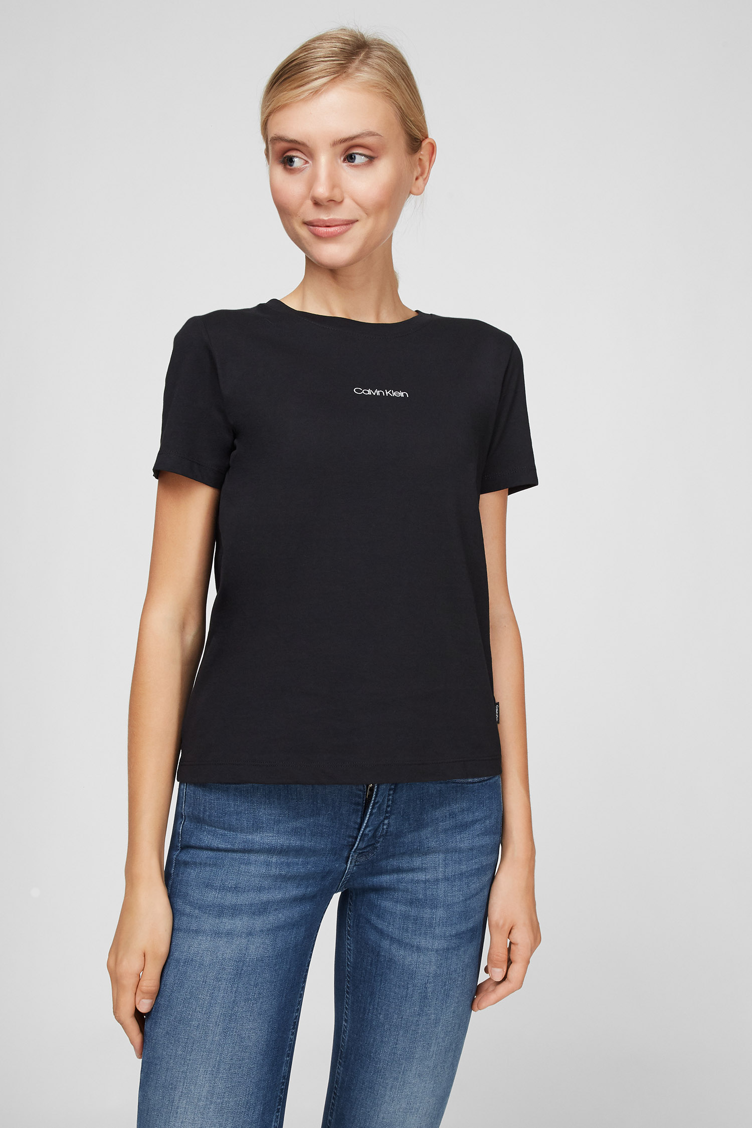 Жіноча чорна футболка MINI 1