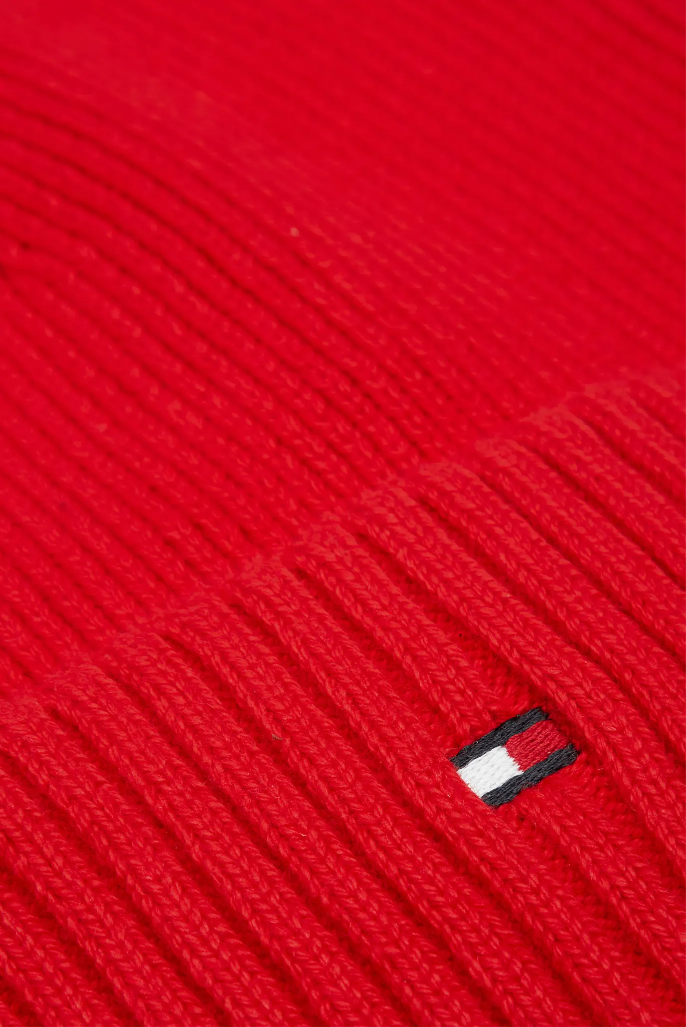 Чоловіча червона шапка ESSENTIAL FLAG BEANIE 4