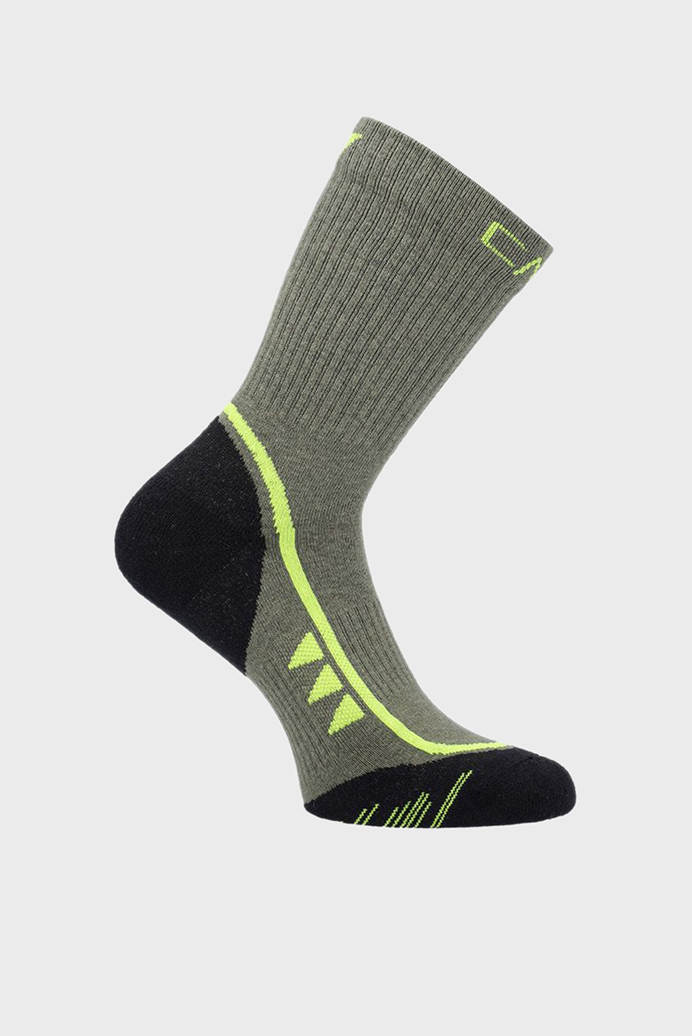 Чоловічі оливкові шкарпетки TREKKING SOCK MID SUPERSOFT 50 1