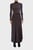 Женское темно-коричневое платье D-BLOS