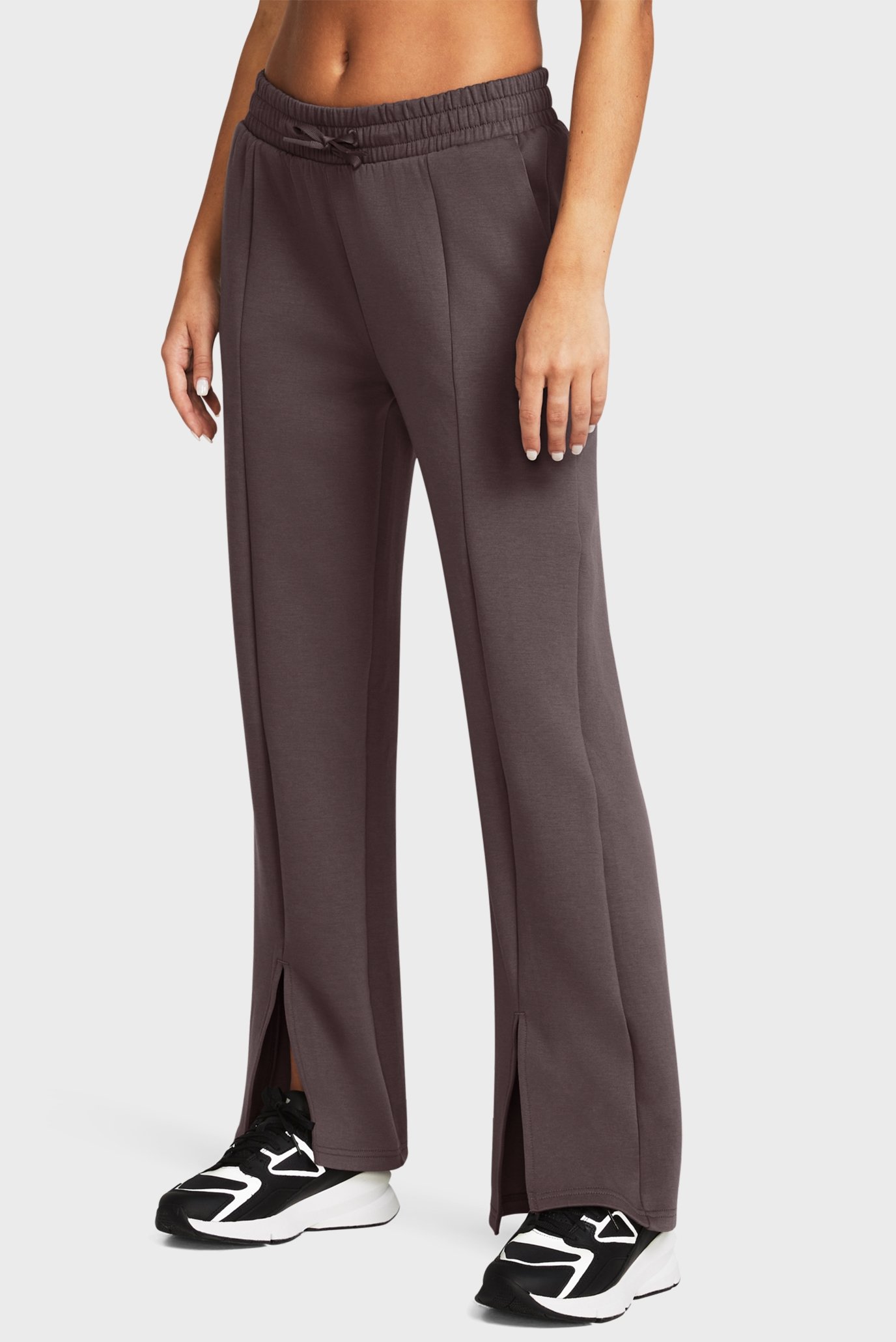 Жіночі коричневі спортивні штани Unstoppable Flc Split Pant 1