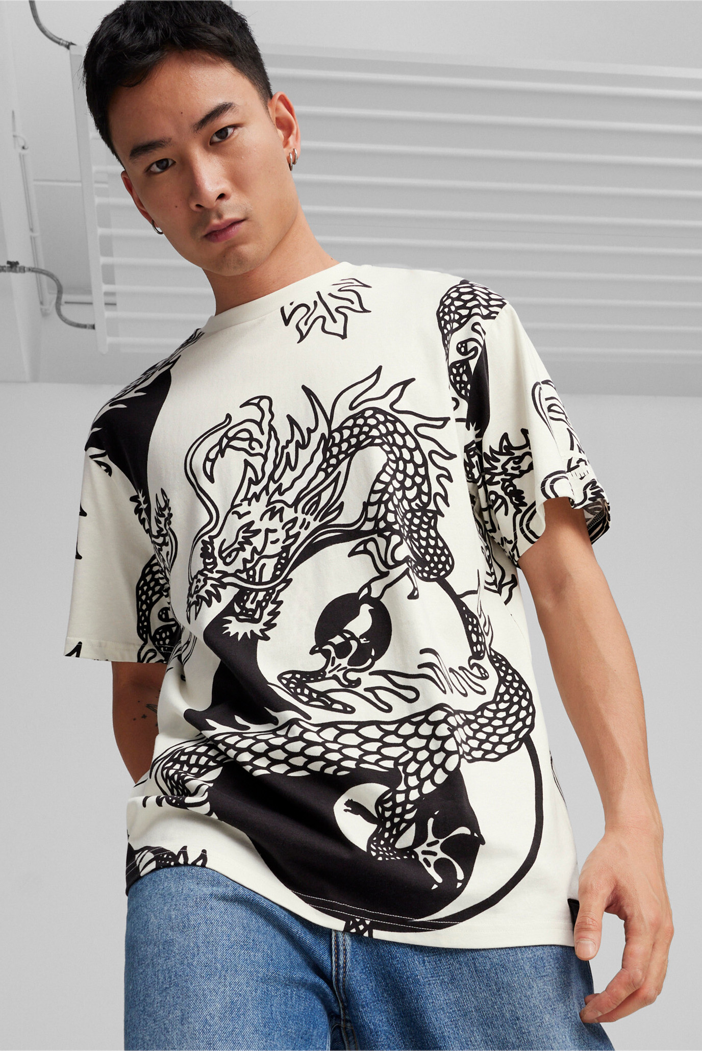 Чоловіча футболка T-shirt à imprimé all-over PUMA X STAPLE 1