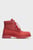 Женские красные кожаные ботинки Emmi Farra