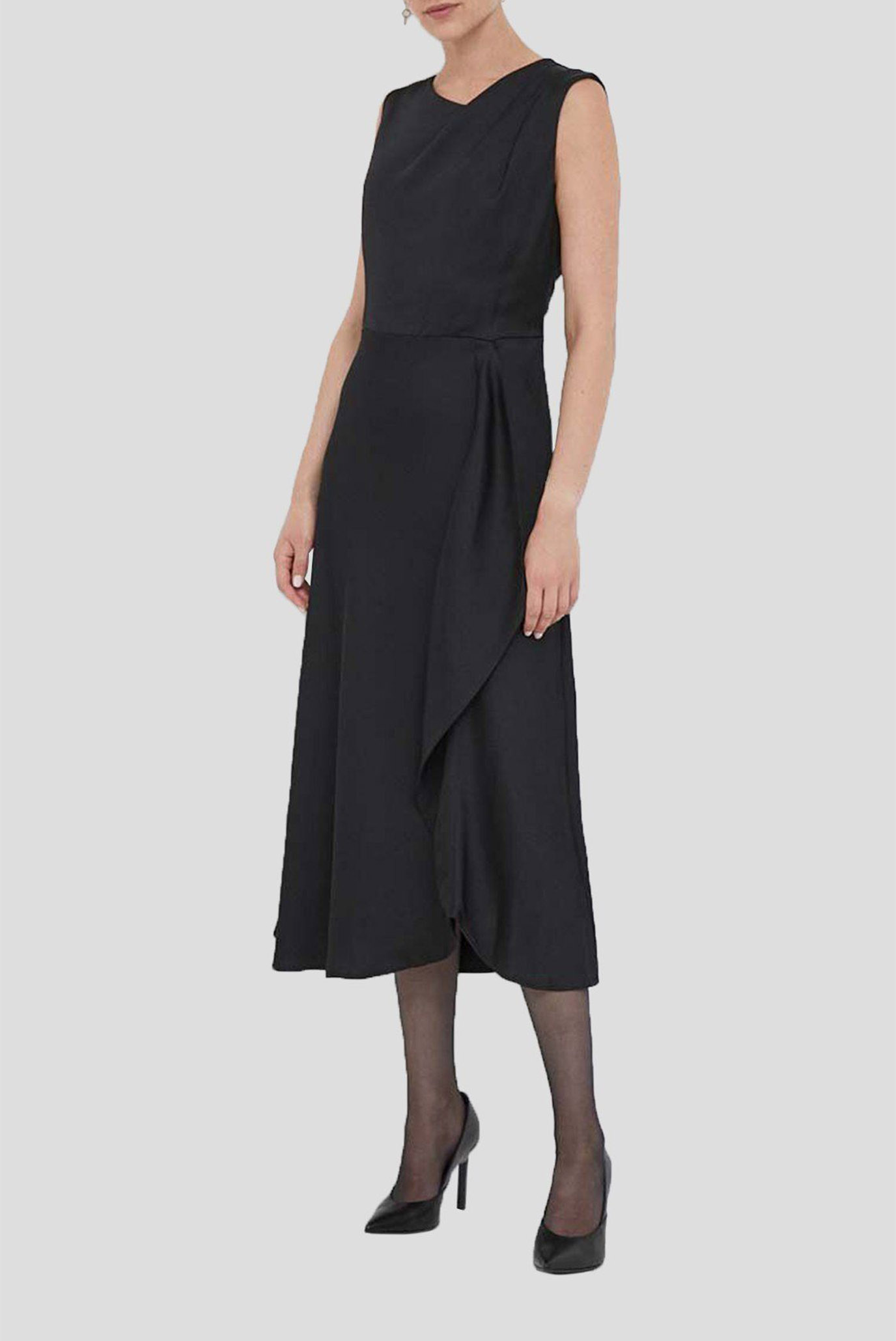 Женское черное платье Черный 8 DKNY DD3G2044_BLK Женское черное платье Черный 8 DKNY DD3G2044_BLK