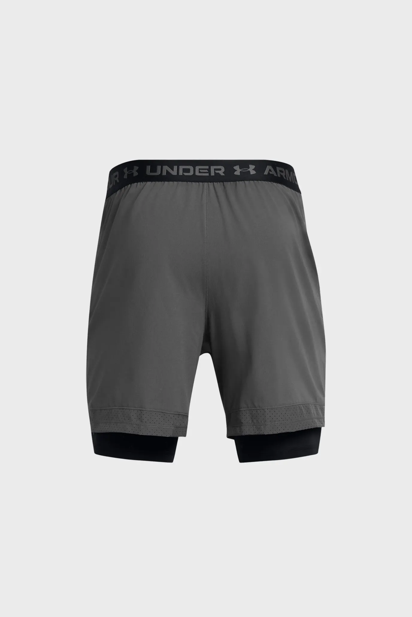 Чоловічі сірі шорти UA Vanish Woven 2in1 Sts 6