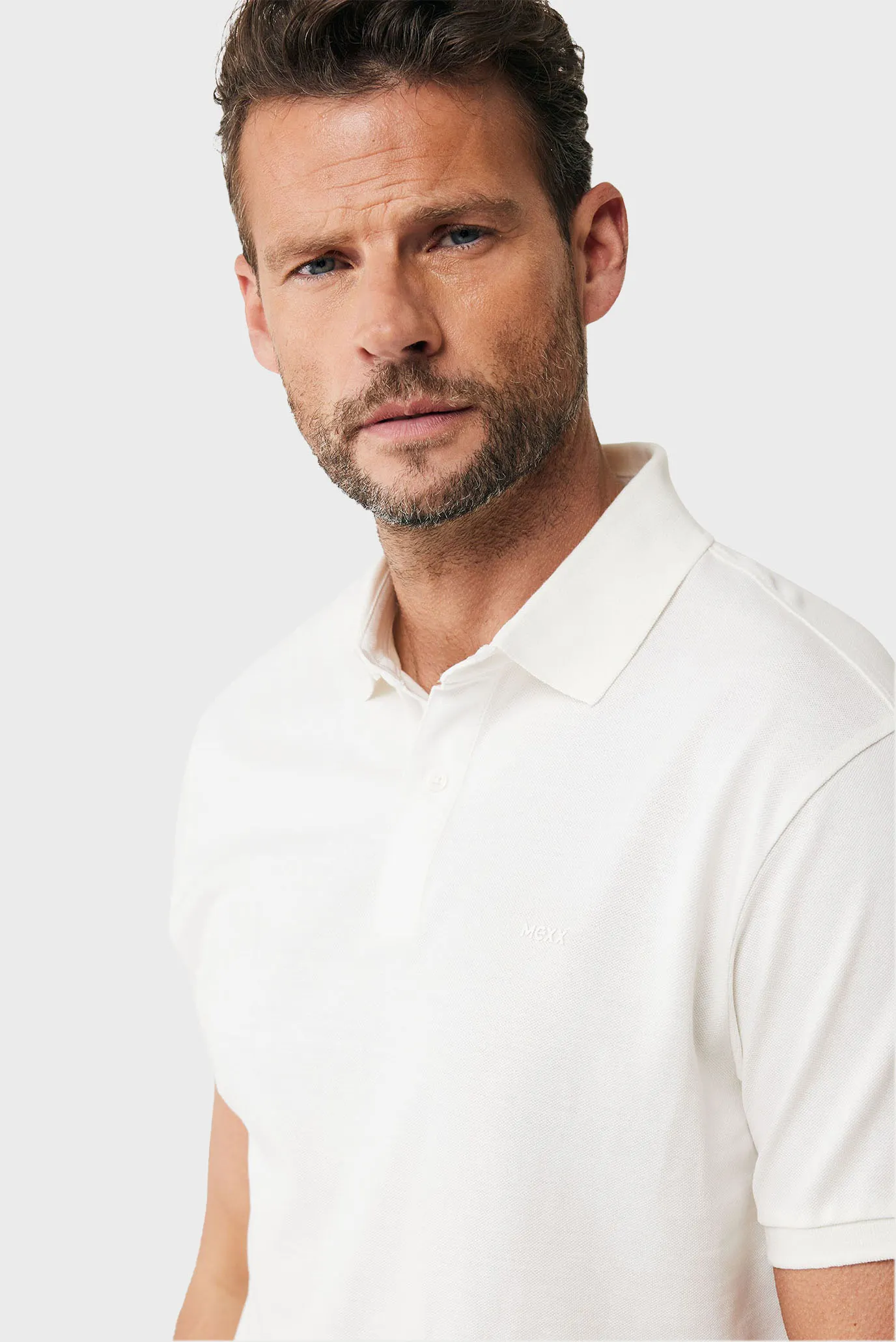 Чоловіче біле поло PETER 4