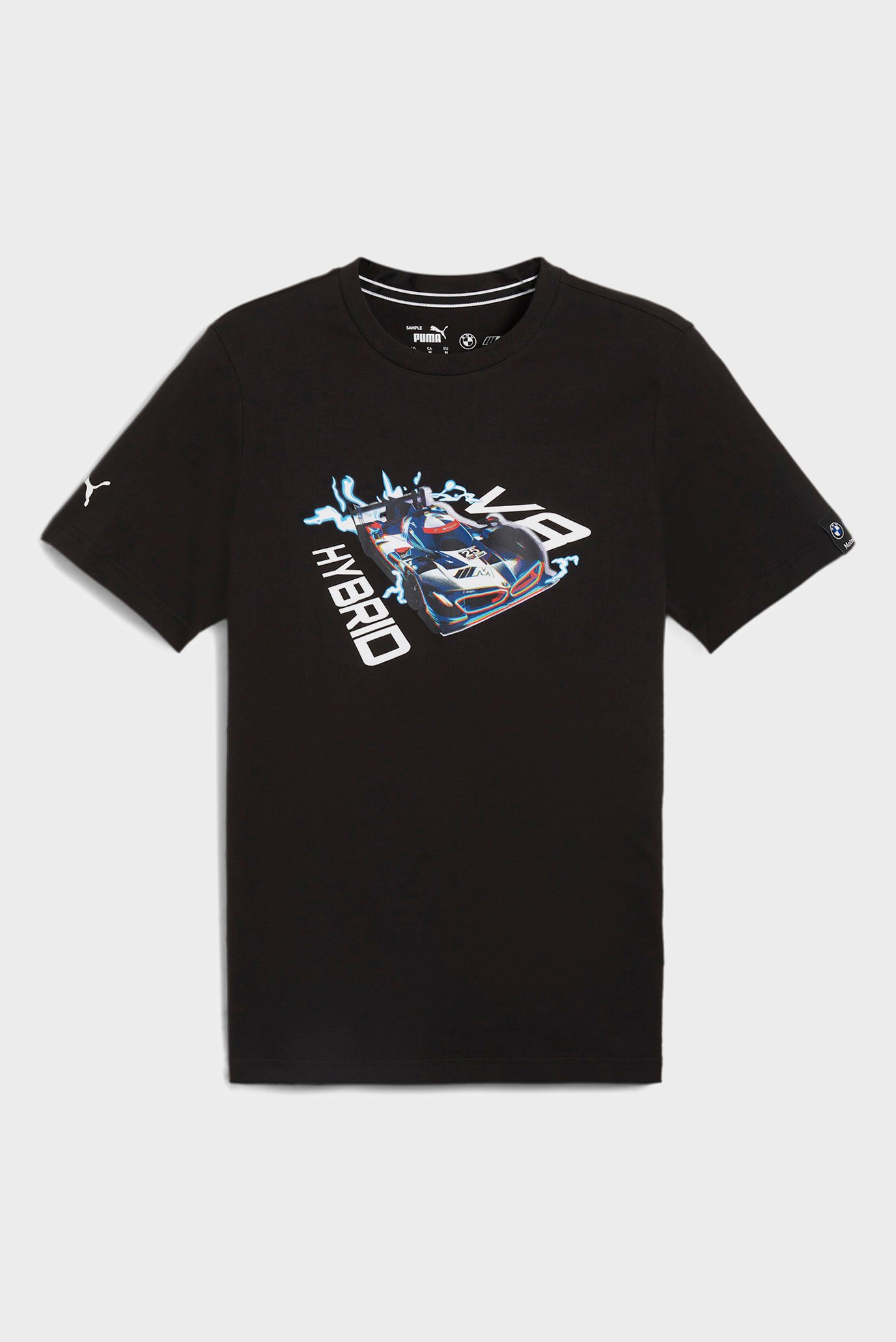 Чоловіча чорна футболка BMW M Motorsport Car Graphic Tee Men 1