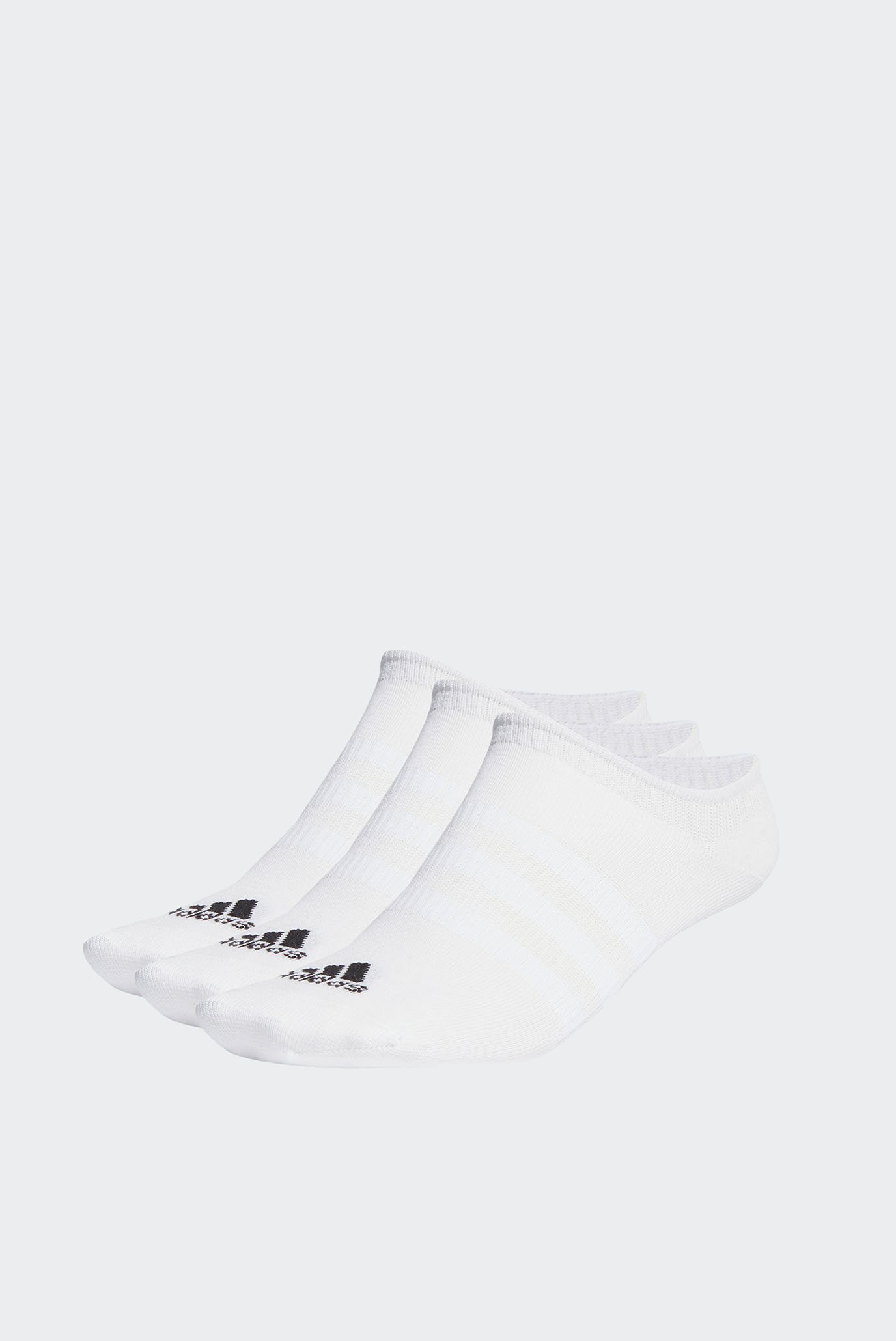 Белые носки (3 пары) Thin and Light No-Show 1