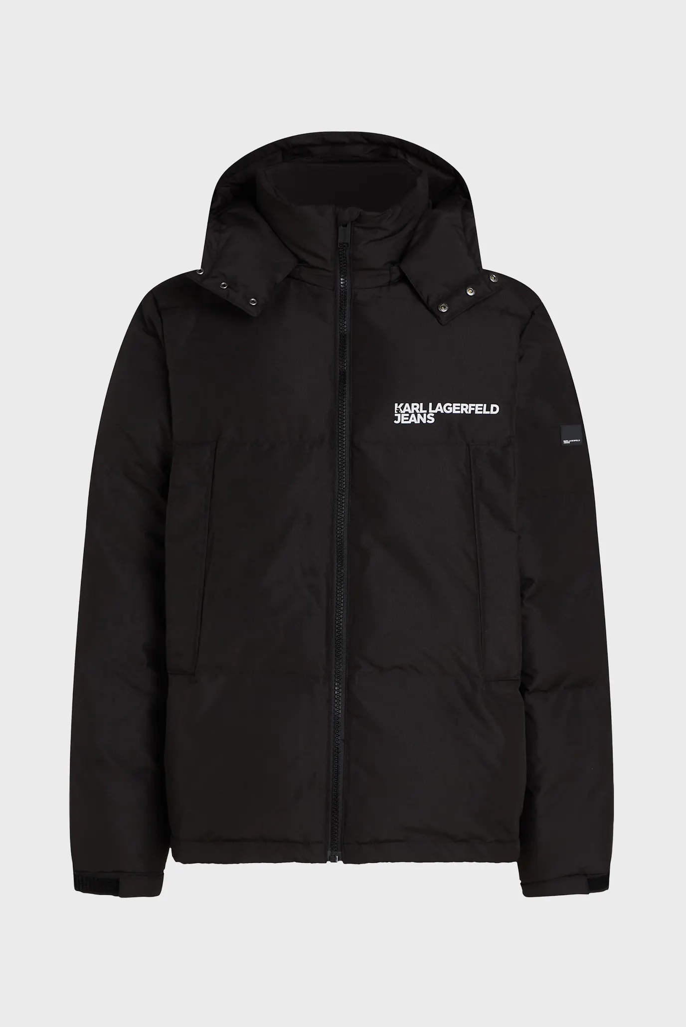 Чоловіча чорна куртка puffer 7