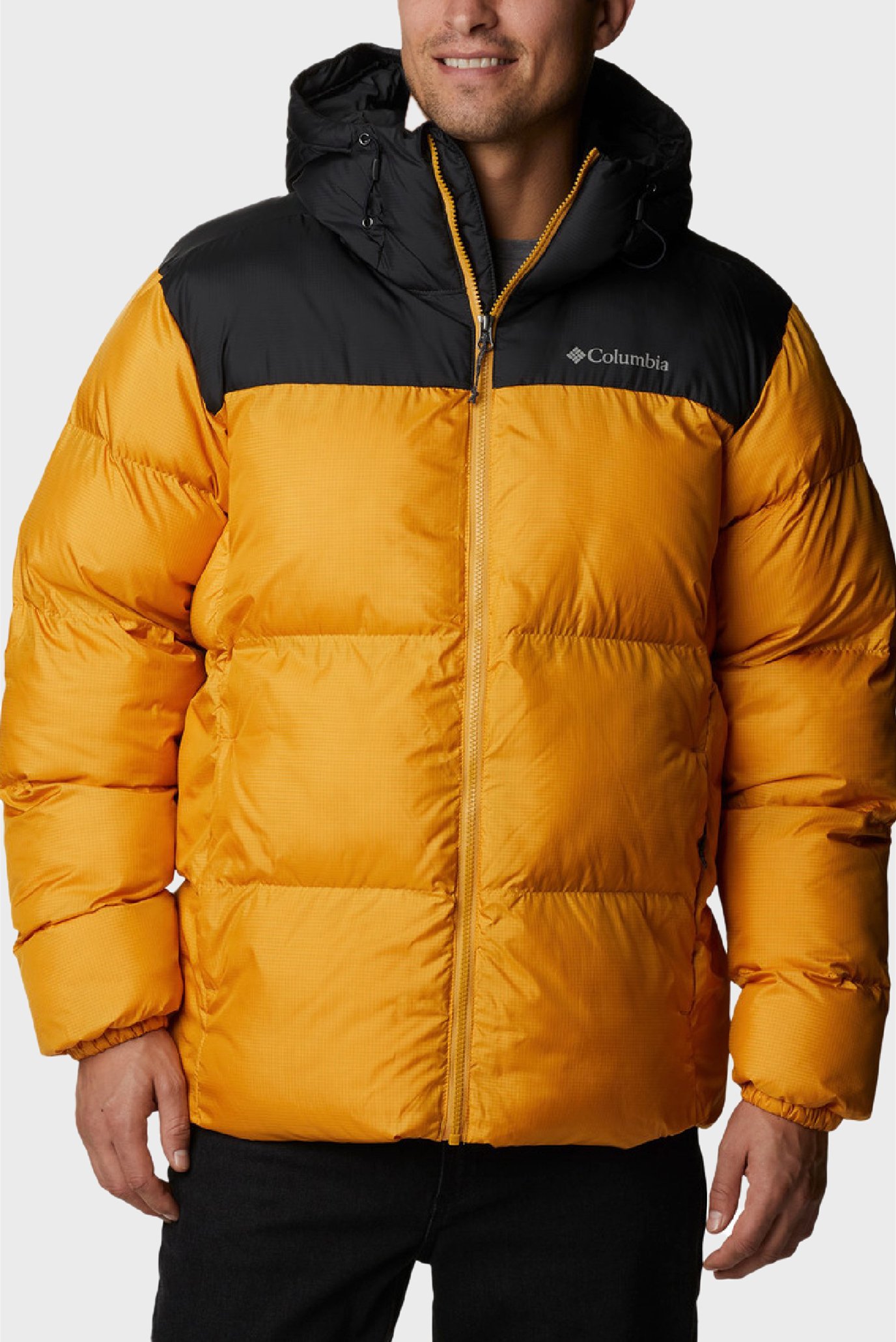 Чоловіча помаранчева куртка Puffect™ Hooded Jacket 1