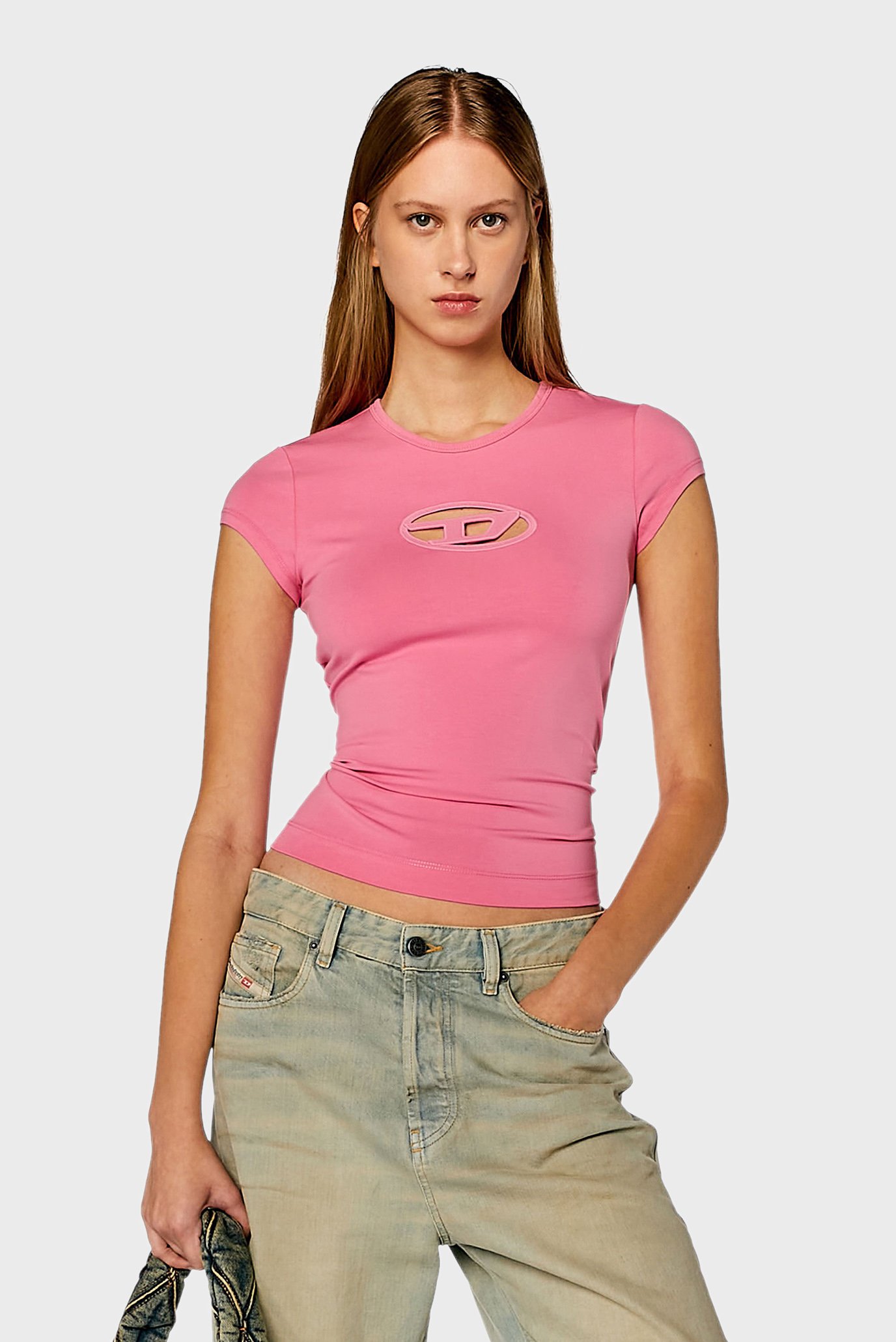 Жіноча рожева футболка T-ANGIE 1