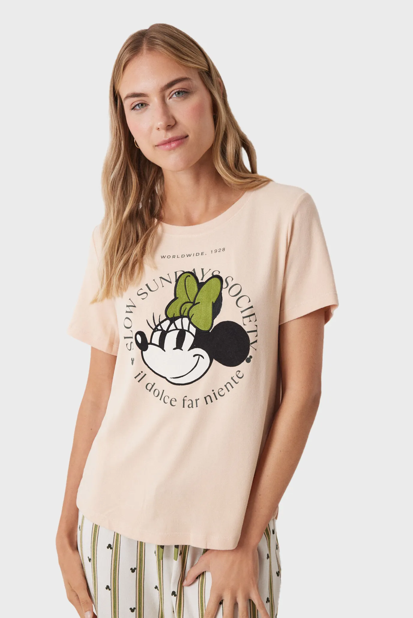 Жіноча піжама (футболка, брюки) Minnie 3