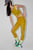 Жіночі гірчичні легінси adidas by Stella McCartney TruePurpose Optime 7/8