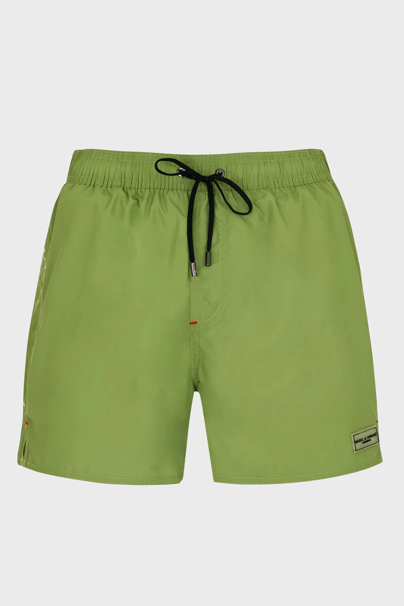 Мужские зеленые плавательные шорты 7