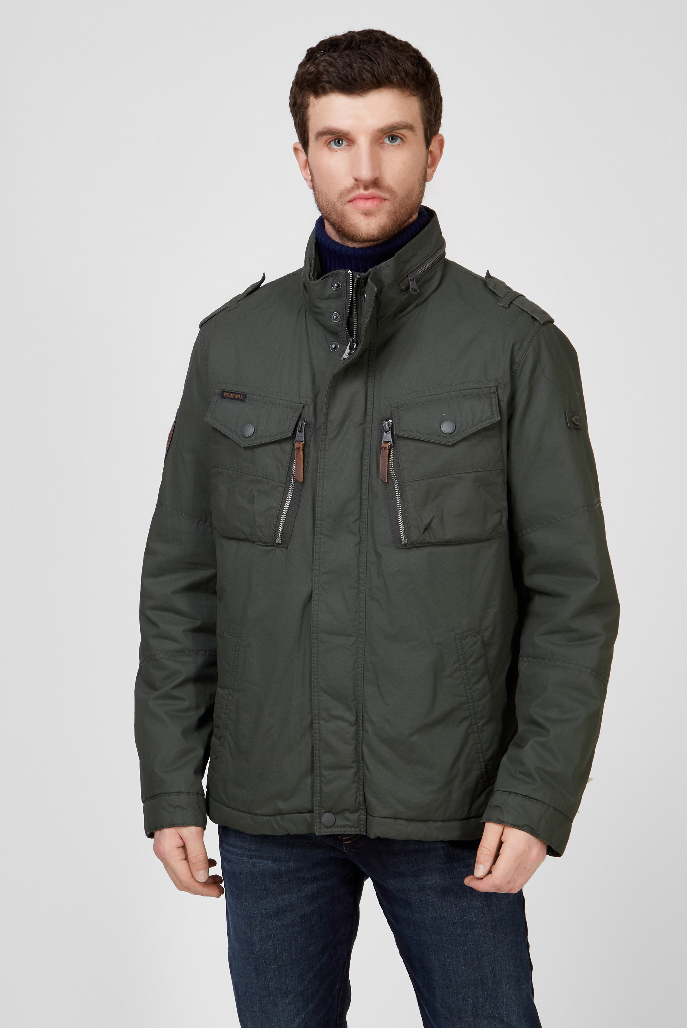 Мужская зеленая куртка Camel Active 430190-002R65 — MD-Fashion