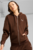 Жіноче коричневе худі HER Full-Zip Hoodie Women